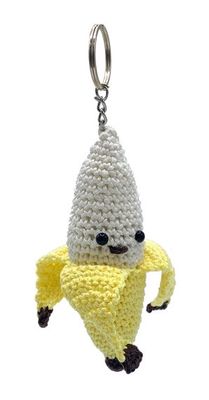 Hardicraft Crochet Kit  Key Chain Banana