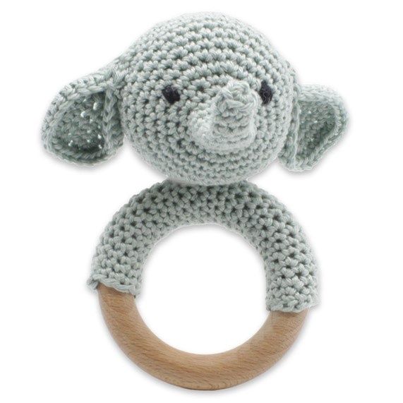 Hardicraft Crochet Kit Elephant Rattle