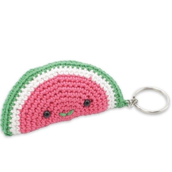 Hardicraft Crochet Kit Key Chain Melon