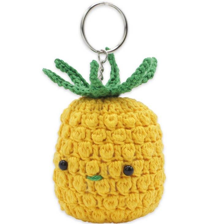 Hardicraft Crochet Kit  Key Chain Pineapple