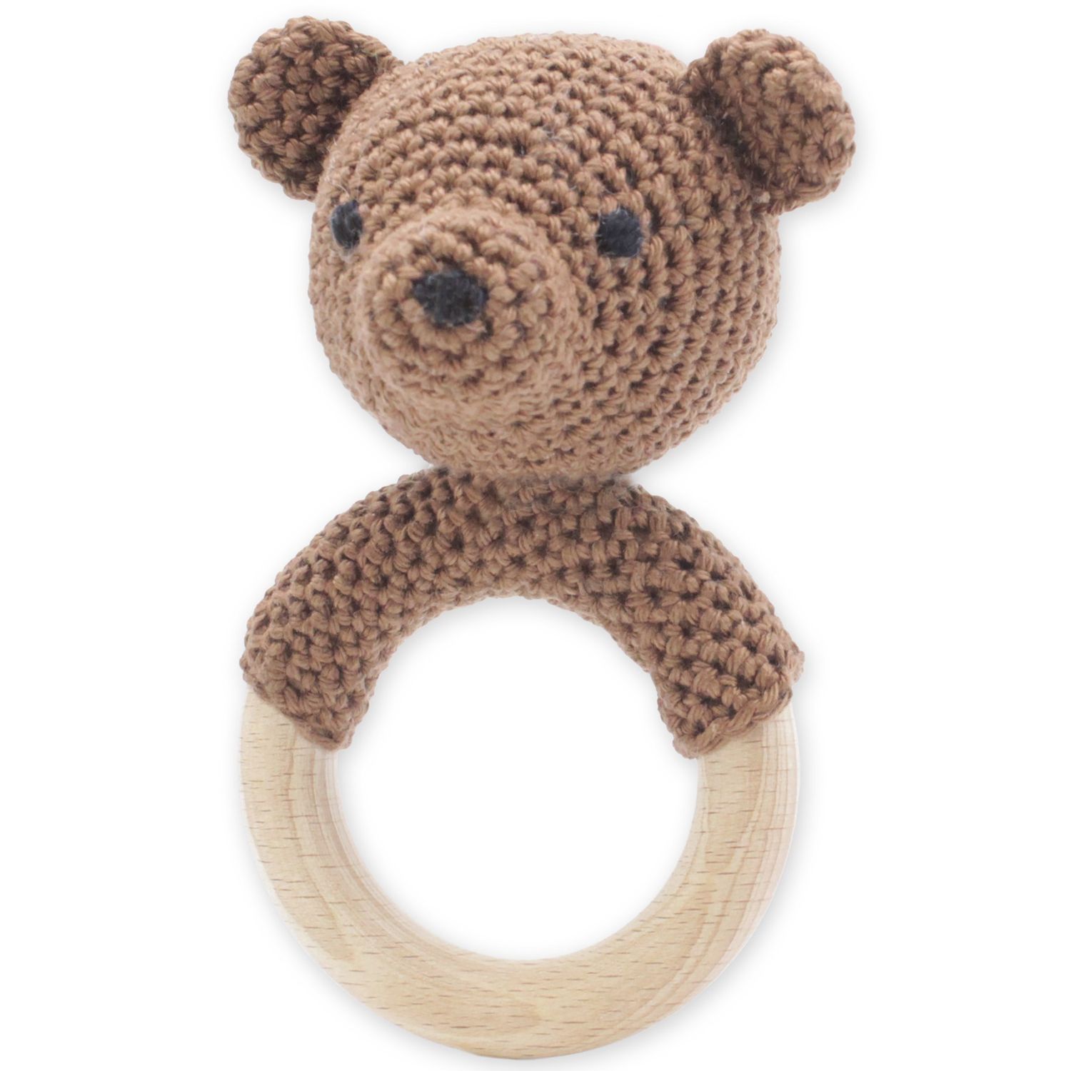 Hardicraft Crochet Kit Rattle Bear