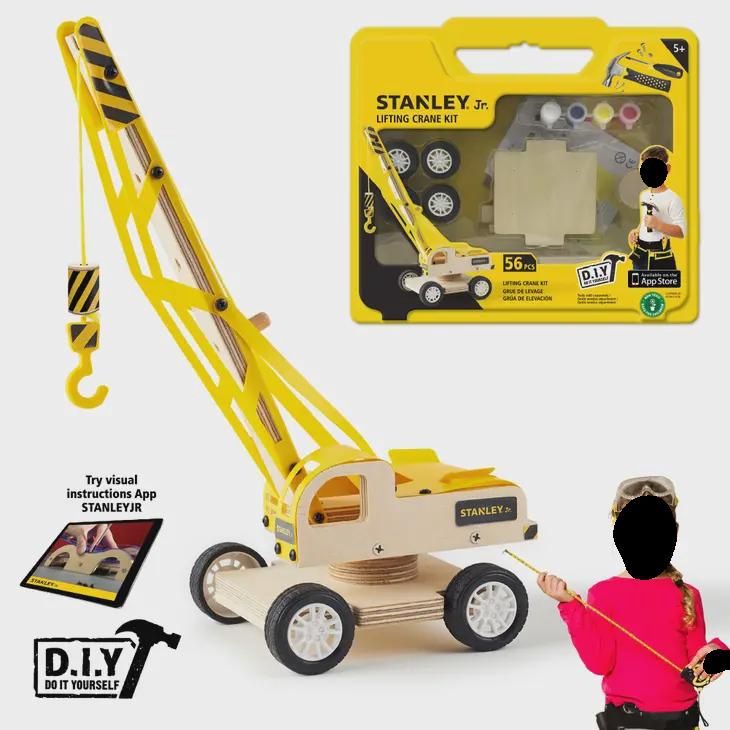 Stanley Jr. DIY Wood Lifting Crane
