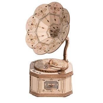 Hands Craft 3D Wooden Puzzle - Gramophone