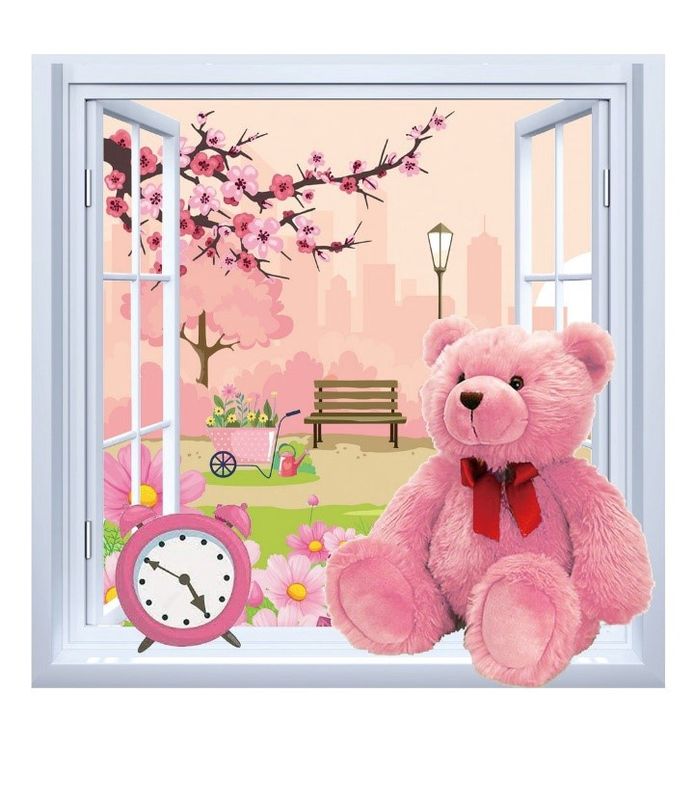 Clrs PBN Teddy By The Window