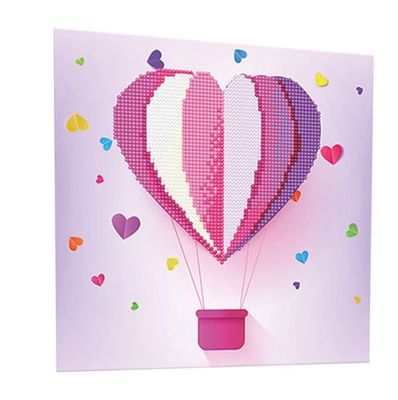 Clrs Stretched Canvas Stud Art Heart