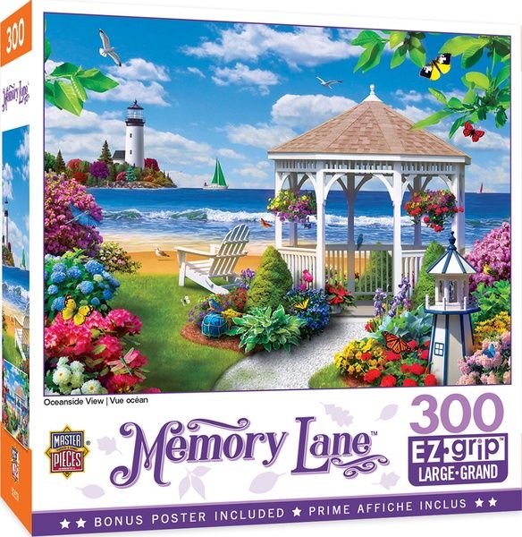 Masterpcs Puzzle 300 Pcs Memory Lane Oceanside View 300