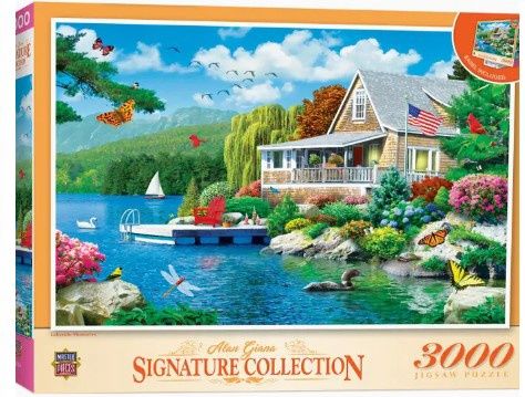 Masterpcs  Puzzle 3000 pcs  Lakeside Memories