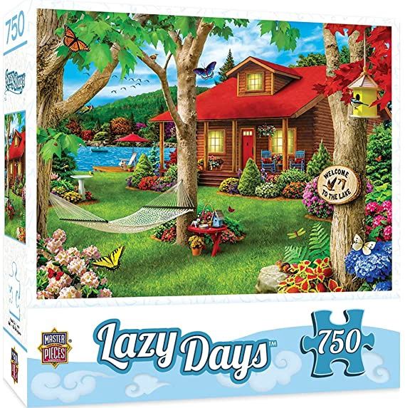 Masterpieces 750pcs puzzle Lakeside Retreat