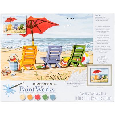 DMNSN PBN Beach Chair Trio