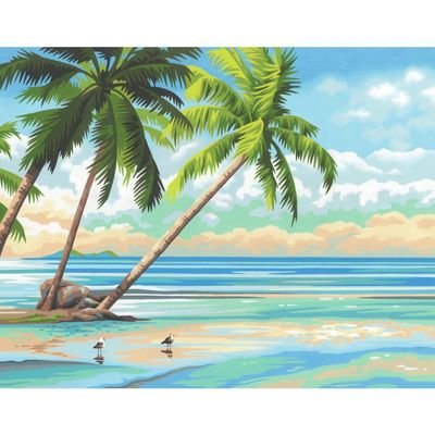 DMNSN PBN 14&quot;x11&quot;-Tropical View