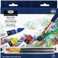 RYL  Acrylic Artist Paint Set of 18x21ml