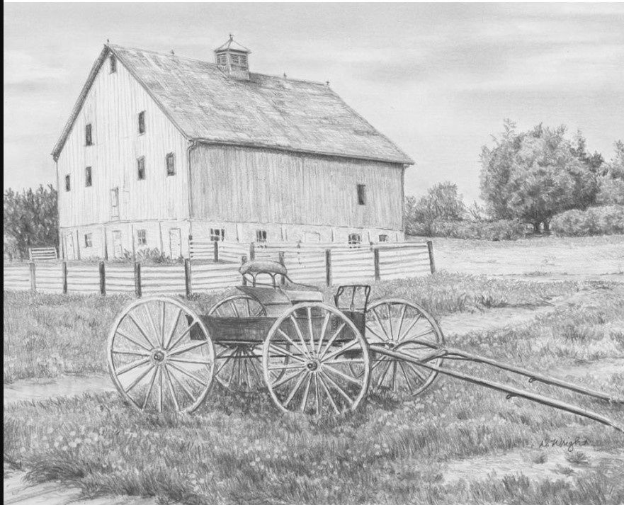 RYL Sketching Made Easy Country Wagon