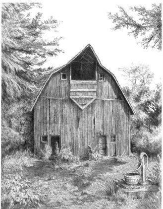 RYL Sketching Made Easy Old Country Barn