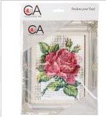 CDA Needlepoint Kit Red Rose