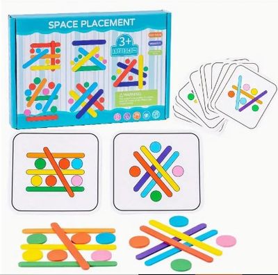 CH Space Placement  Popsticks and Circles  Activity