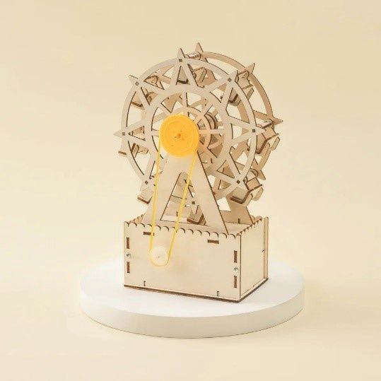 Alicorn DIY Wood STEM Kit, Music Box Ferris Wheel