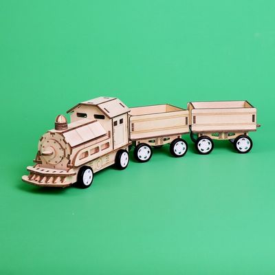 Alicorn DIY Wood STEM Kit, Train