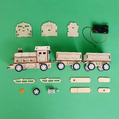 Alicorn DIY Wood STEM Kit, Train