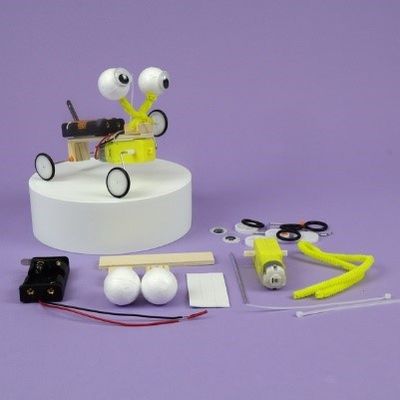 Alicorn DIY Wood STEM Kit, Bug Robot