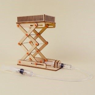 Alicorn DIY Wood STEM Kit, Hydraulic Lift