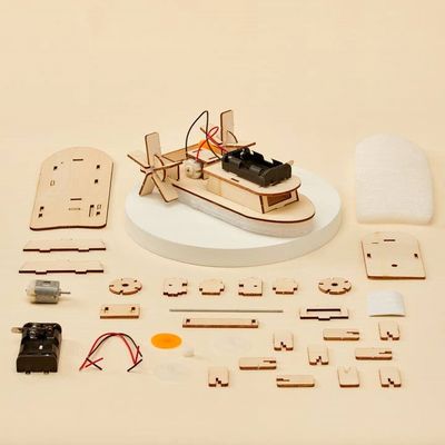 Alicorn DIY Wood Stem Kit, Paddlewheel Boat