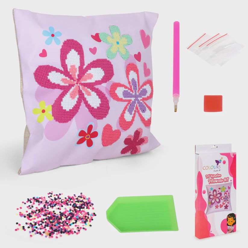 Clrs Stud Art Pillow- Floral