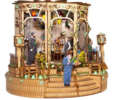 DIY 3D Sukkah Gazebo
