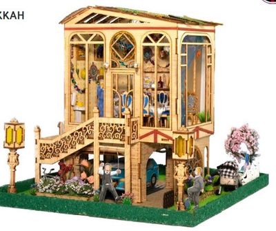 DIY 3D Tudor Style Sukkah