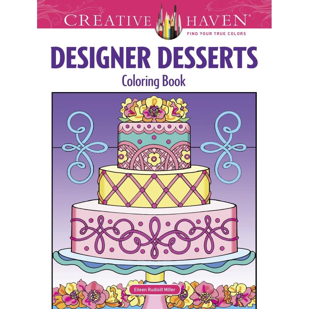 Dover Coloring book Designer Desserts