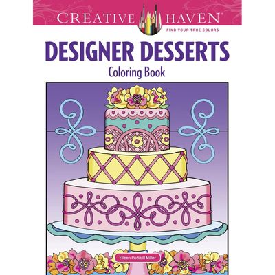 Dover Coloring book Designer Desserts