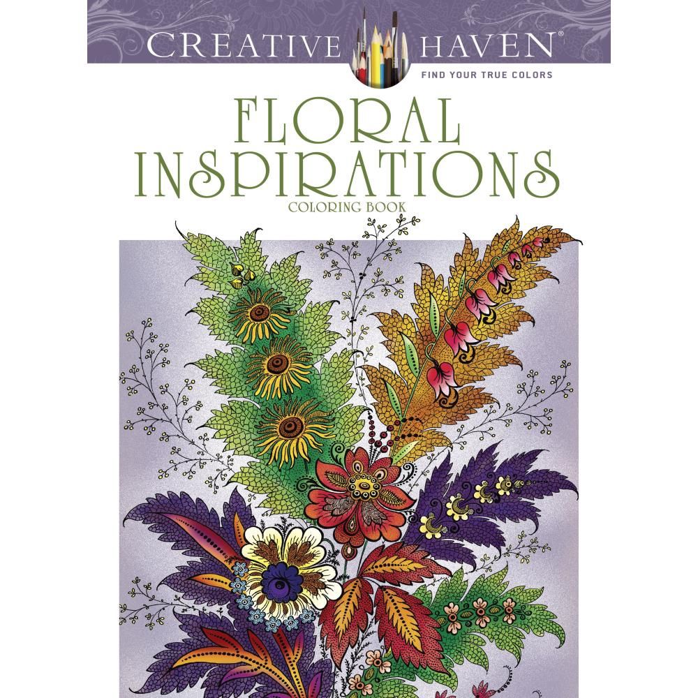 Floral Inspiration Coloring Book