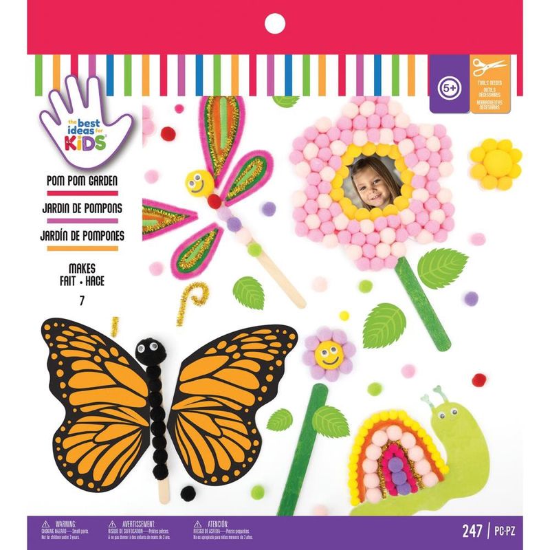 Best Ideas Kid Kit Pom Pom Garden