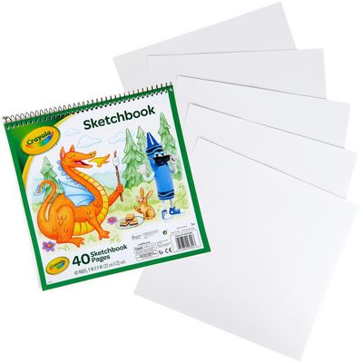 Crayola Sketchbook 40 Pages 9x9