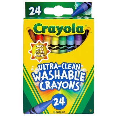 Crayola Washable Crayons 24/pk