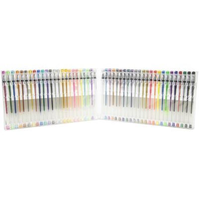 Gel Pens Rainbow 48 Ct