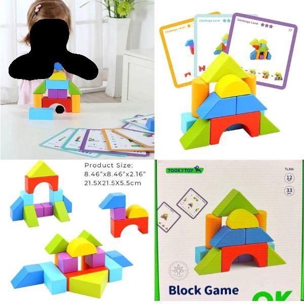SL Tookytoy Premium Wooden Block Game