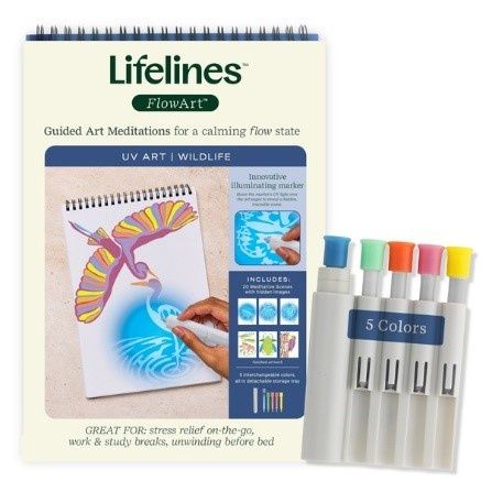 Lifelines UV Art Wild Life Book