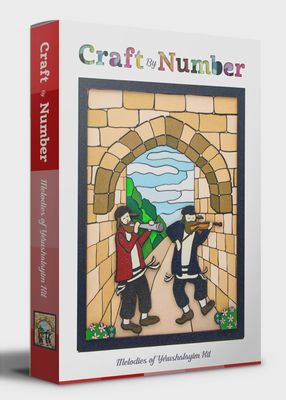 Chazak Craft by Number Wood Yerushalayim Kit