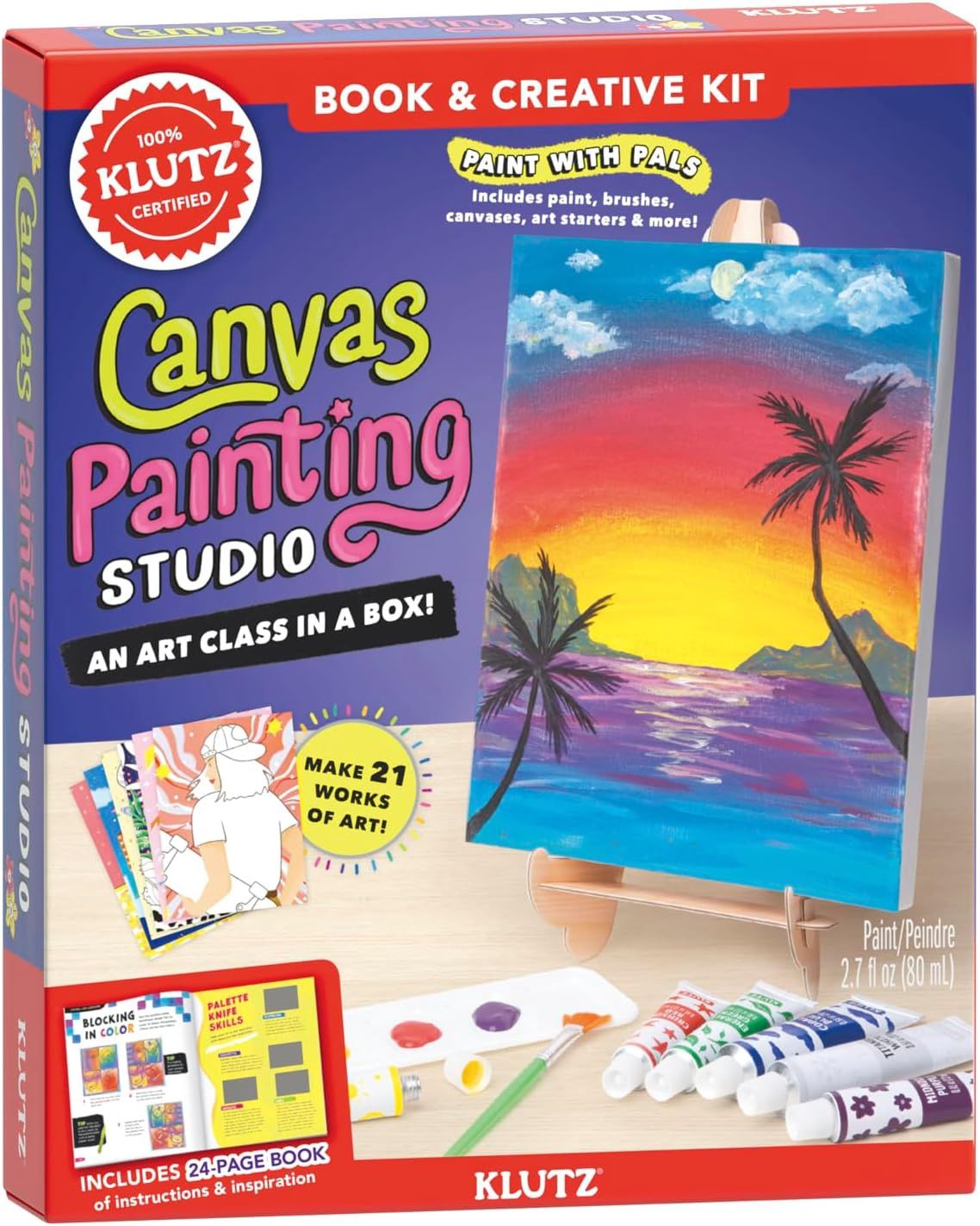 Klutz Canvas Painting Studio Kit