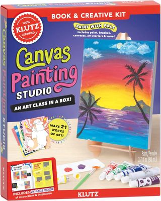 Klutz Canvas Painting Studio Kit