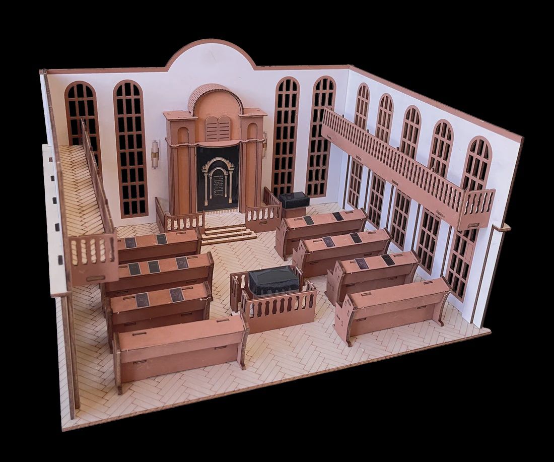 Clrs 3D Wooden Puzzle Shul