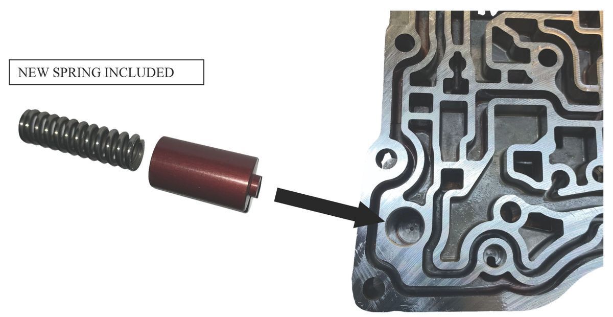 10R80 / 10L80 ISOLATOR VALVE AND SPRING