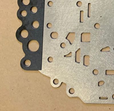 68RFE Valve Body Separator Plate With Gaskets, 2019-Up, 5 Ball