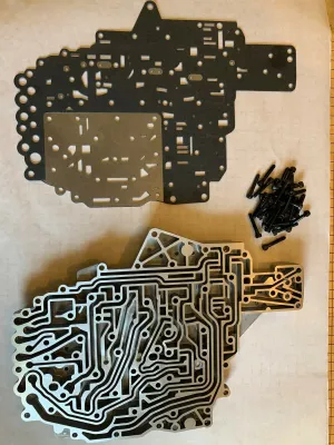 68RFE Valve Body Separator Plate W/ Gaskets and Channel Plate, 2010-2018, 5 Ball 68RFE Valve Body Separator Plate W/ Gaskets and Channel Plate, 2010-2018, 5 Ball