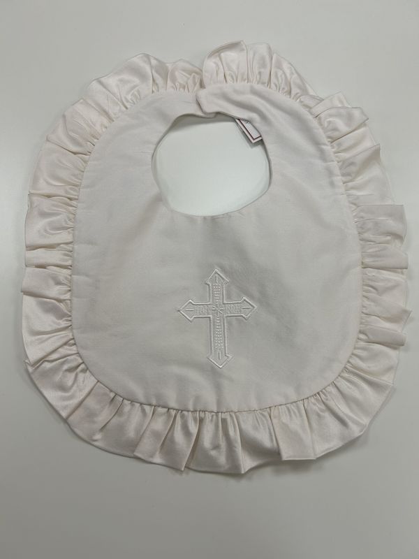 Sarah Christening Bib