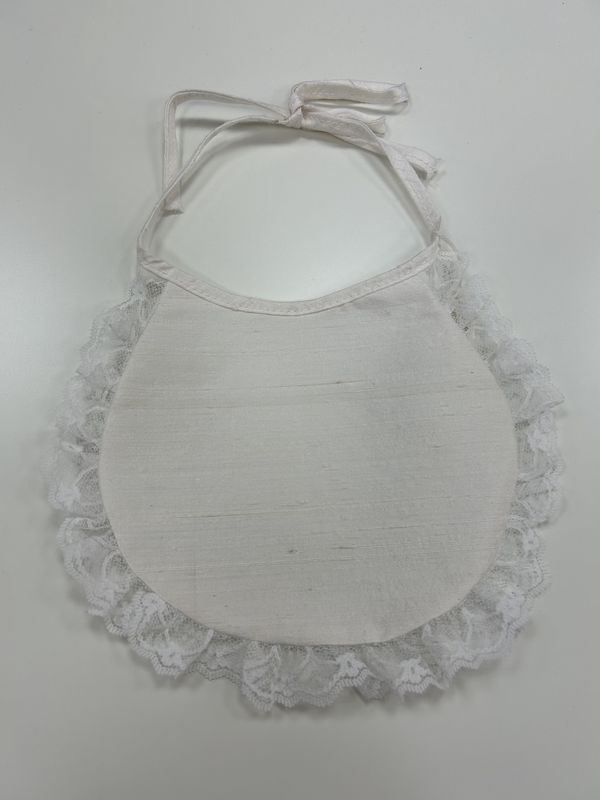 Nicole Christening Bib