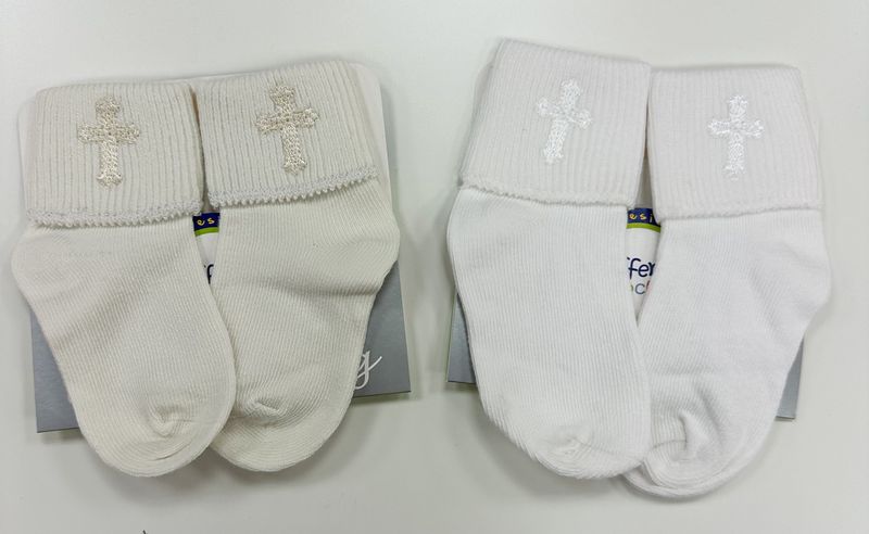 Boys Christening Socks