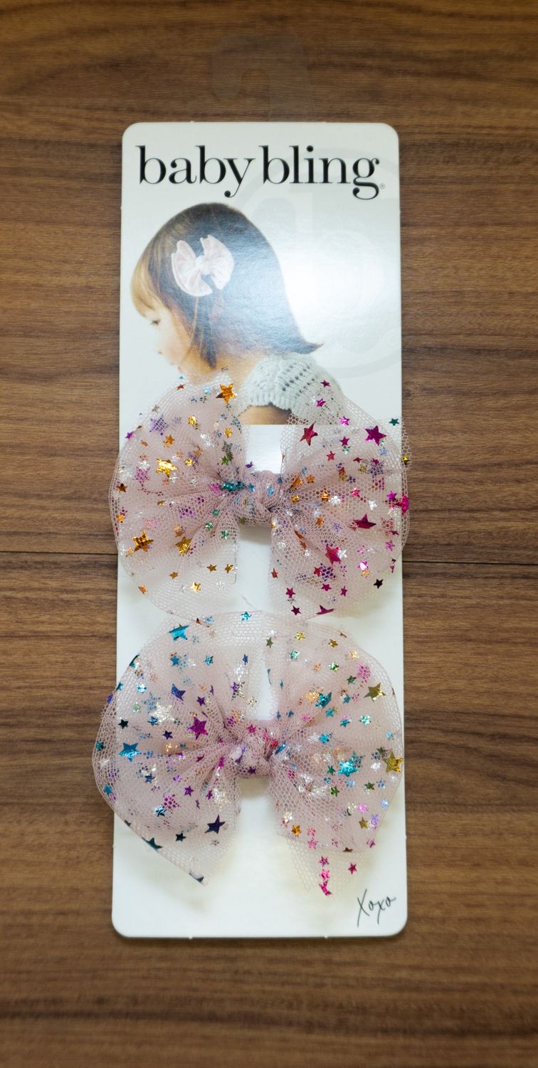 Hair Bow Barrette Pairs
