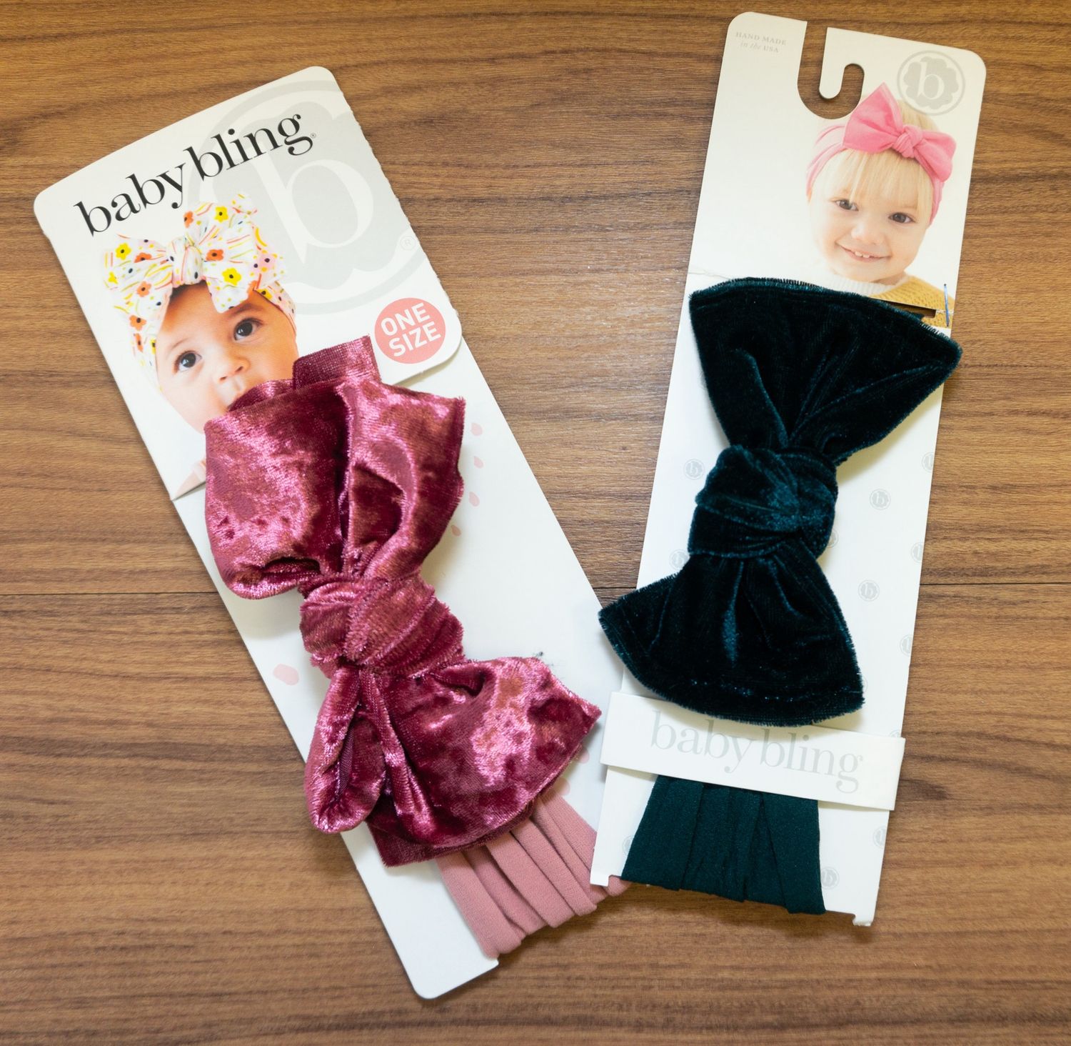 Velour Bow Headband