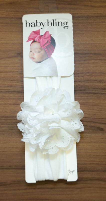 Flower Bow Headband